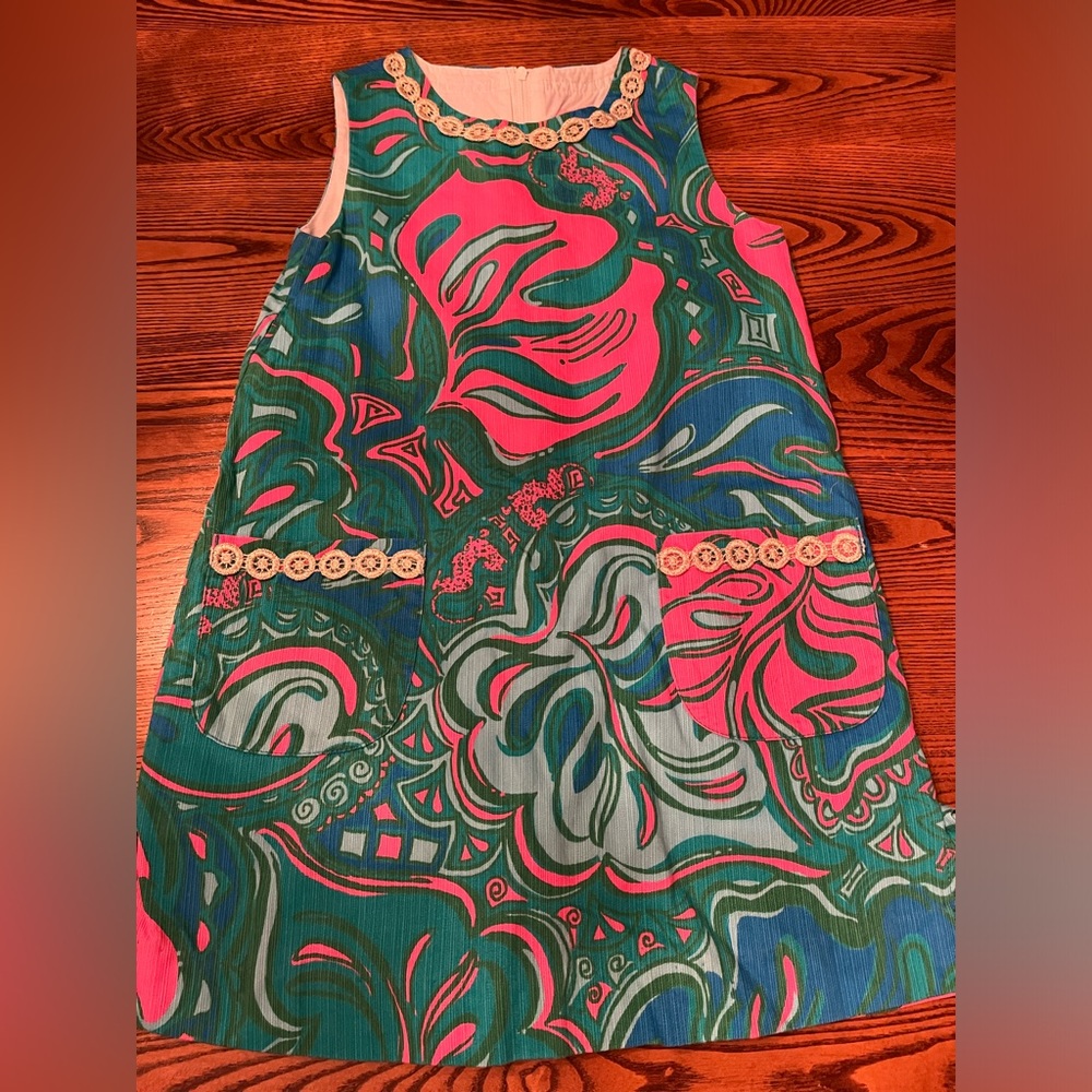 Lily Pulitzer, size 7 shift dress, excellent condition